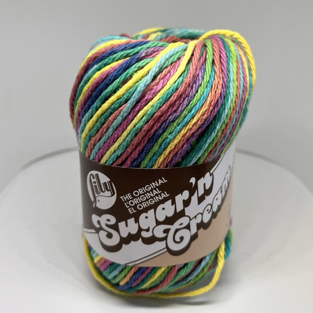 Lily Sugar ‘n Cream Super Size Yarn, Psychedelic